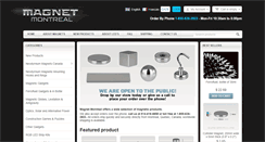 Desktop Screenshot of magnetmontreal.com